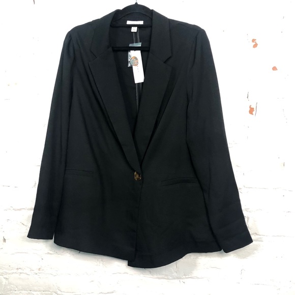 TopShop Tailored Single Button Blazer - Picture 4 of 11